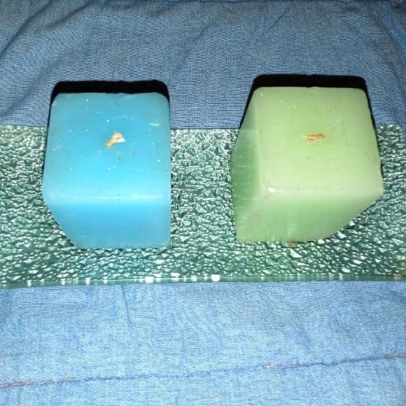 Glass Candle holder  - Picture 1 of 9